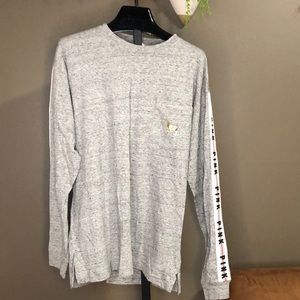 Pink long sleeve shirt